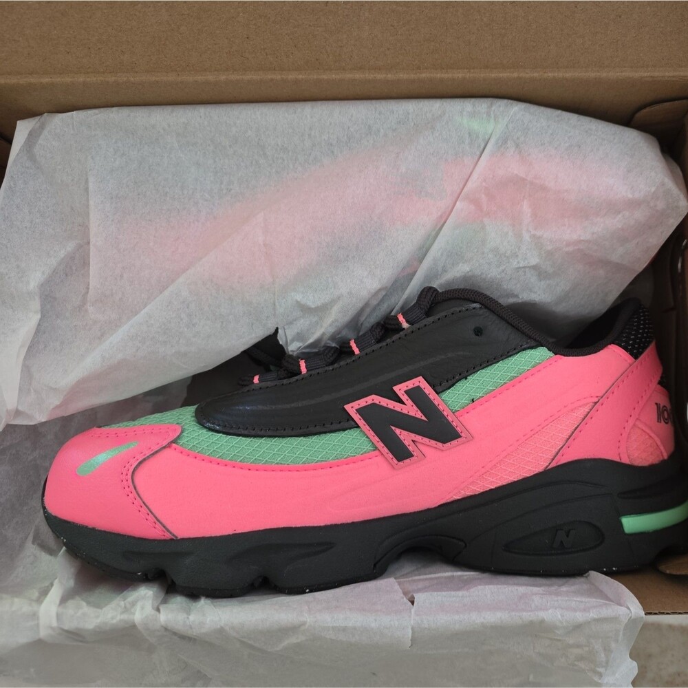 New Balance 1000 Pink/Green/Black Athletic Shoes. Youth’s 5Y. Women’s 6.5. NIB